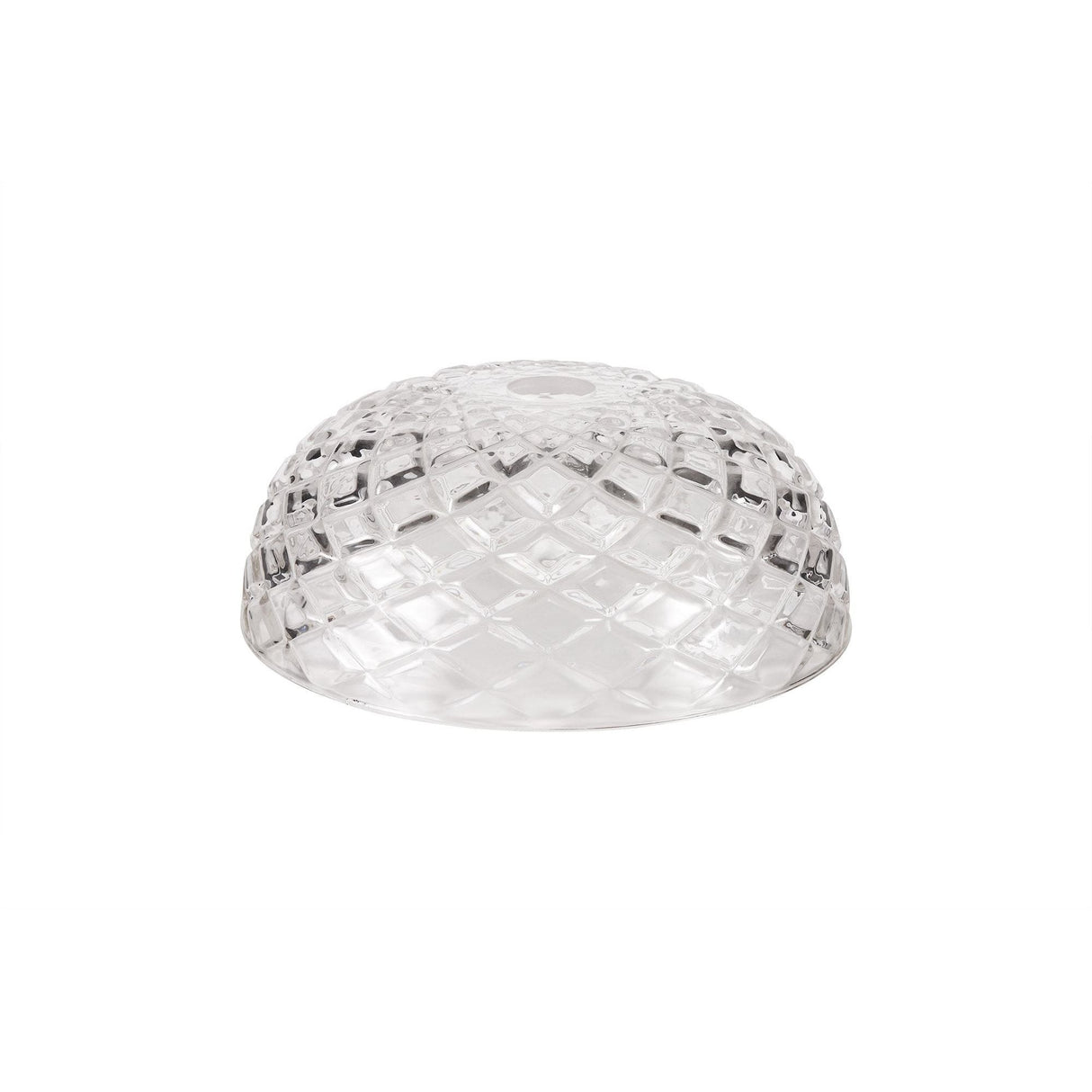 Elegant Pendant Light with 30cm Clear Glass Shade and Polished Nickel Finish, 1 x E27