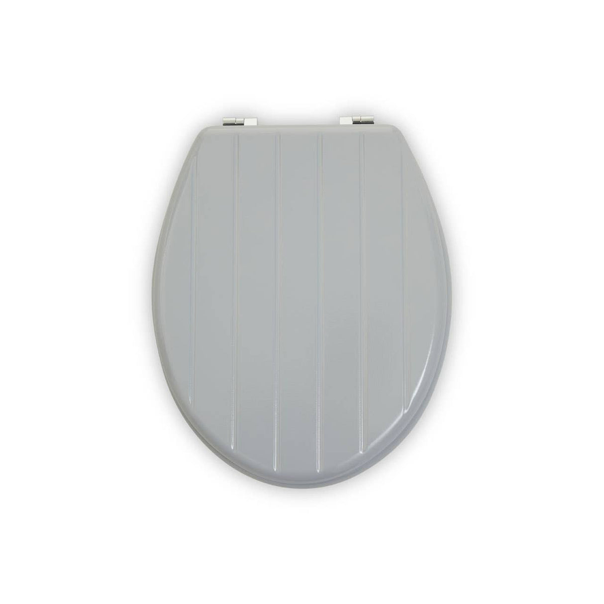 Grey Panel Effect Toilet Seat