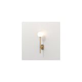 Tacoma Grande Single Wall Light in Antique Brass Finish