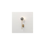 Tacoma Grande Single Wall Light in Antique Brass Finish