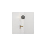 Tacoma Grande Single Wall Light in Antique Brass Finish