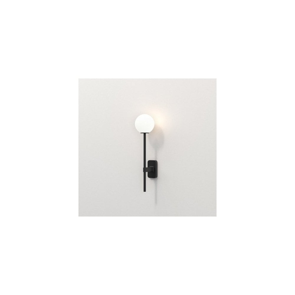 Tacoma Grande Matte Black Wall Sconce