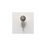 Tacoma Chrome Wall Light Fixture - Vertical Mount