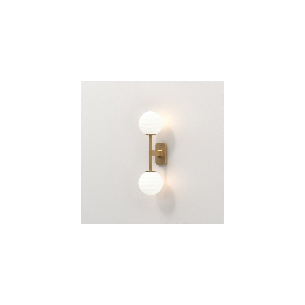 Tacoma Slim Antique Brass Wall Sconce