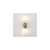 Tacoma Slim Antique Brass Wall Sconce