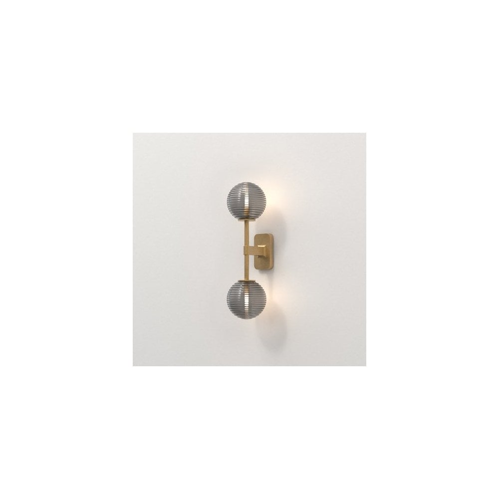 Tacoma Slim Antique Brass Wall Sconce