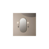 Sleek Chrome Orb Wall Light Fixture