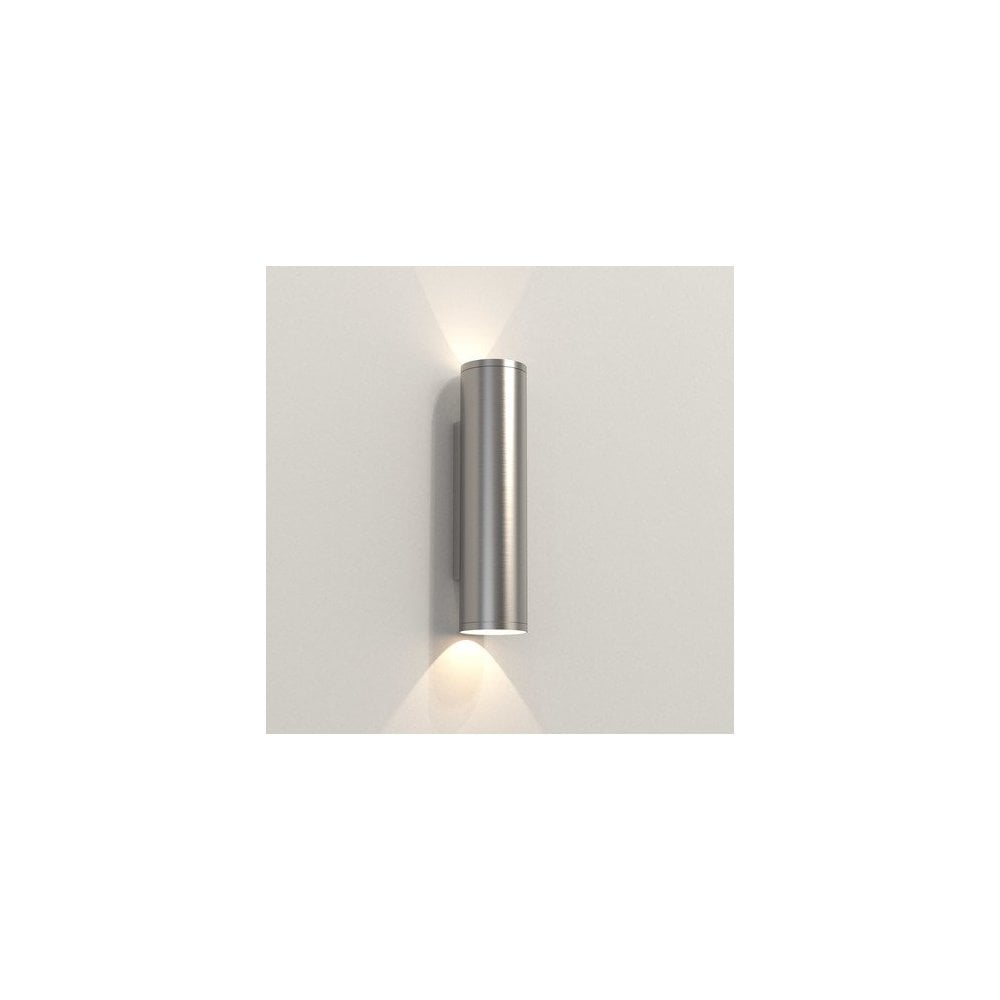 Ava Coastal Stainless Steel Wall Light - Brushed Finish