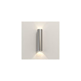 Ava Coastal Stainless Steel Wall Light - Brushed Finish