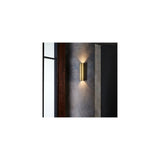 Ava Coastal Stainless Steel Wall Light - Brushed Finish