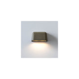 Dual-Beam Concrete Wall Sconce for Outdoor Spaces