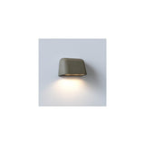 Dual-Beam Concrete Wall Sconce for Outdoor Spaces