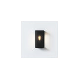 Messina Textured Black 200mm Wall Light Fixture