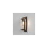 Bronze Tubular Outdoor Porch Lantern with Casambi Compatibility, 400mm