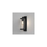 Elegant Black Textured Wall Light Fixture