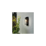 Elegant Black Textured Wall Light Fixture