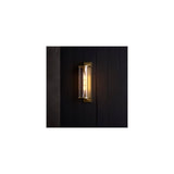 Pimlico 500 Textured Black Outdoor Wall Light