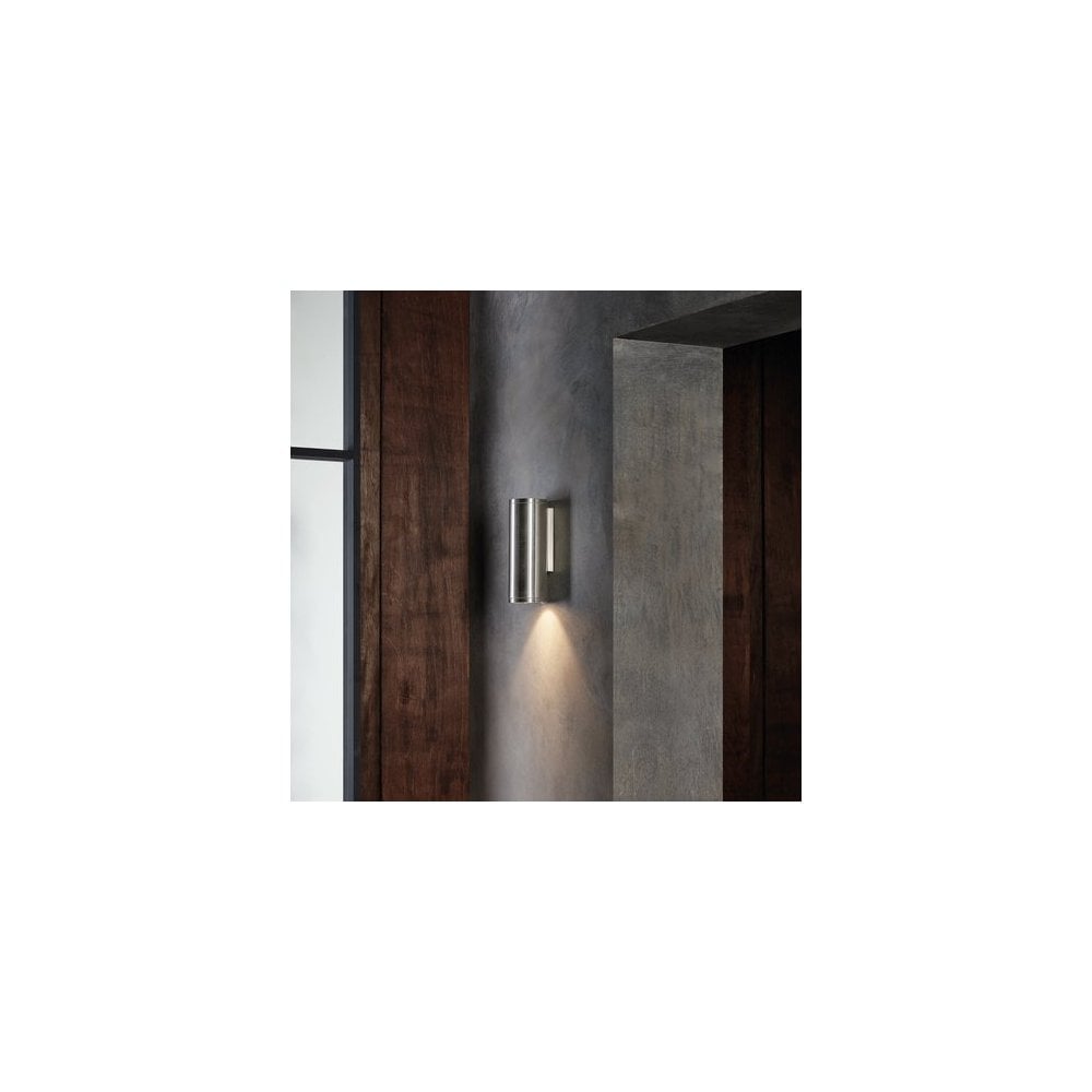 Ava 200 Matte Black Cylindrical Wall Sconce