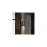 Ava 200 Matte Black Cylindrical Wall Sconce