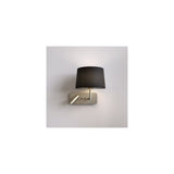 Dual Tone Matt Nickel USB Wall Light