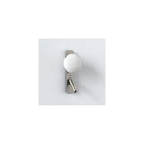 Modern Zeppo Wall Light with LED Globe, Matte Nickel Finish