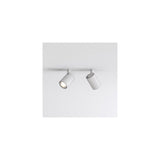 Ascoli Twin Recessed Light Fixture in Textured White