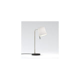 Sleek Nickel Mitsu Contemporary Table Lamp