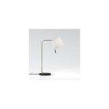 Sleek Nickel Mitsu Contemporary Table Lamp