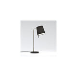 Sleek Nickel Mitsu Contemporary Table Lamp