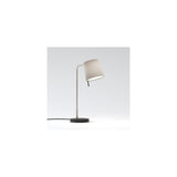 Sleek Nickel Mitsu Contemporary Table Lamp