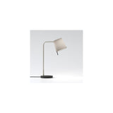 Sleek Nickel Mitsu Contemporary Table Lamp