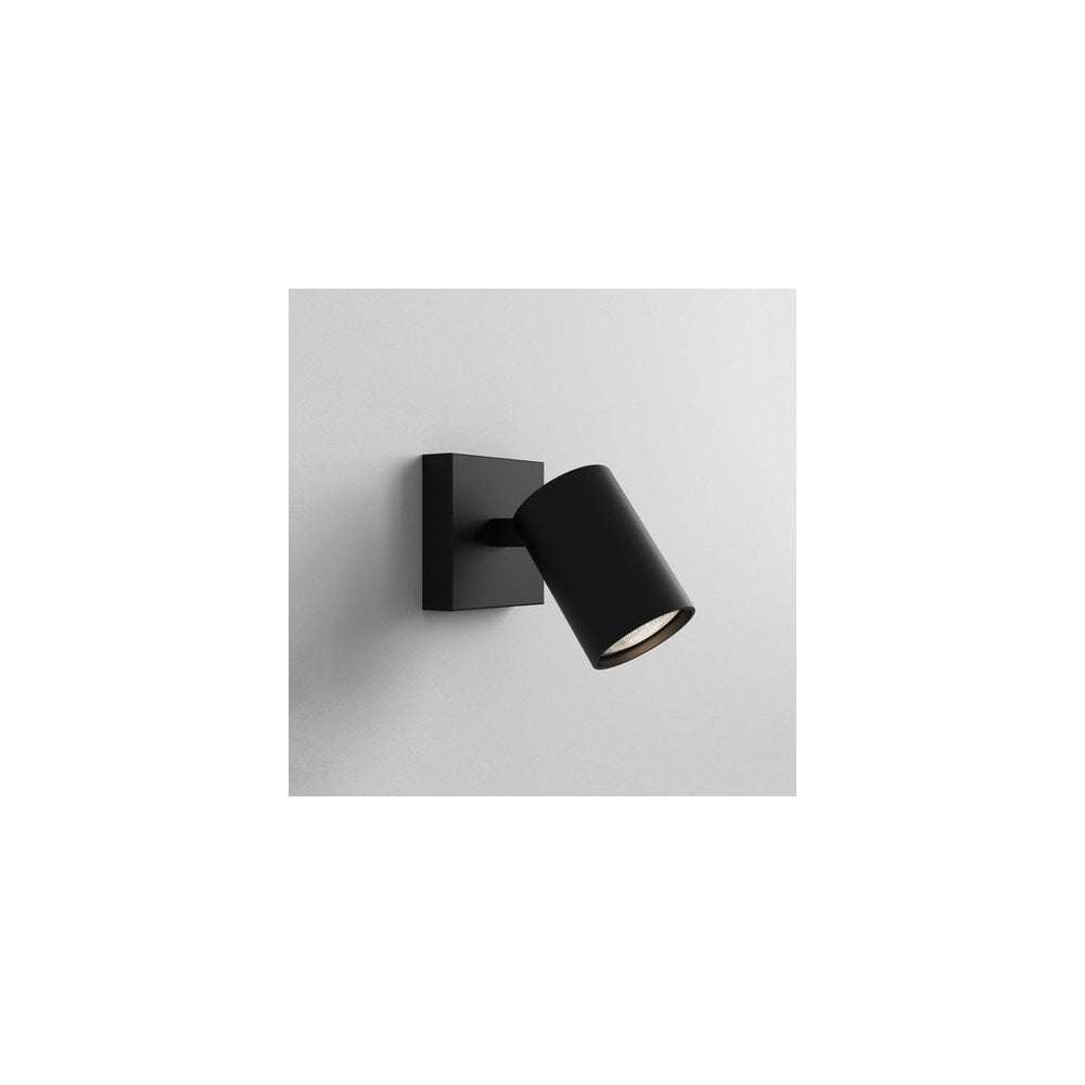 Ascoli Matte Black Adjustable Spotlight
