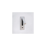 Modern Matt White Wall Light with Phone Charging Feature