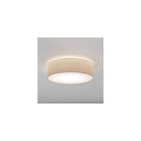 Elegant Cambria 580mm Fabric Lampshade in Putty Finish
