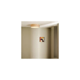 Elegant Cambria White Fabric Ceiling Lampshade - 580mm