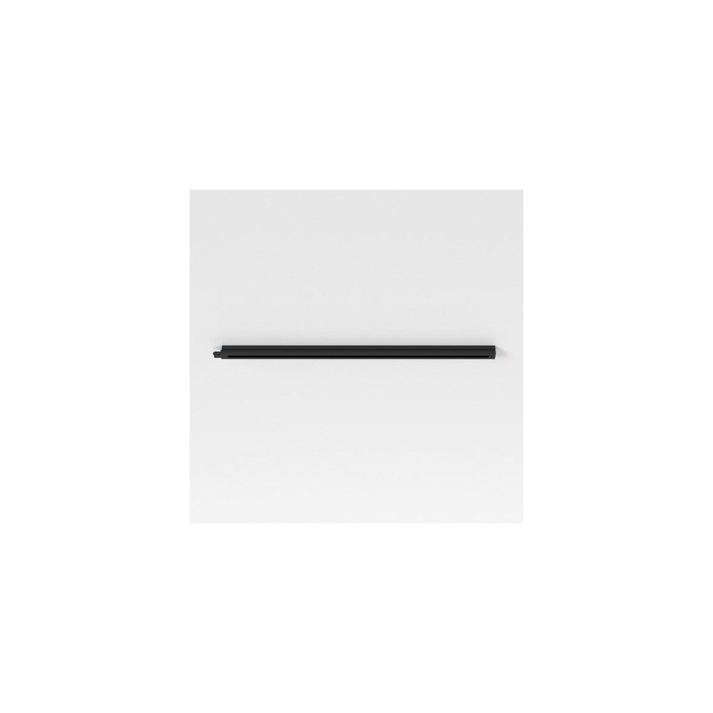 Matt Black Track Lighting Kit - 1m (Set of 2)