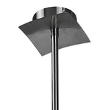 Keops Convertible Telescopic Pendant Light in Satin Nickel