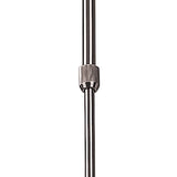 Keops Convertible Telescopic Pendant Light in Satin Nickel