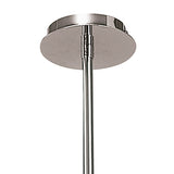 Dali Telescopic Convertible 6-Light Fixture in Polished Chrome