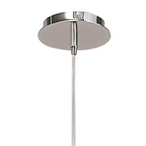 Santiago Collection: Sleek Chrome Pendant Light Inspired by Dali