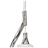 Santiago Collection: Sleek Chrome Pendant Light Inspired by Dali