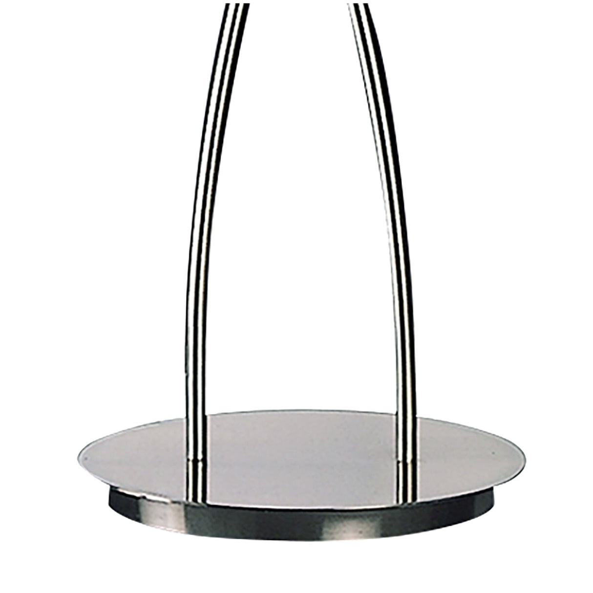 Dali Dual Light Chrome Floor Lamp by Santiago Sevillano