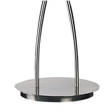 Dali Dual Light Chrome Floor Lamp by Santiago Sevillano