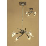 Flavia Telescopic Pendant: Convertible Antique Brass 4-Light Design by Martinez & Sebastia
