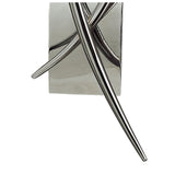 Flavia Dual Light Switched Wall Lamp, Polished Chrome Finish