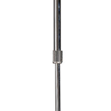 Duna Twin-Arm Pendant Light with Polished Chrome and White Acrylic Finish