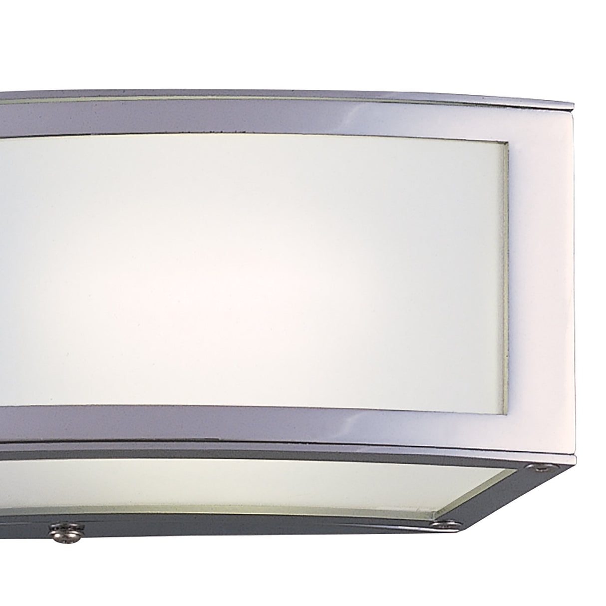 Duna E27 Wall Light - Polished Chrome and White Acrylic Elegance