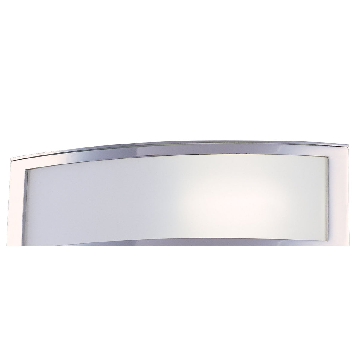 Duna E27 Wall Light - Polished Chrome and White Acrylic Elegance