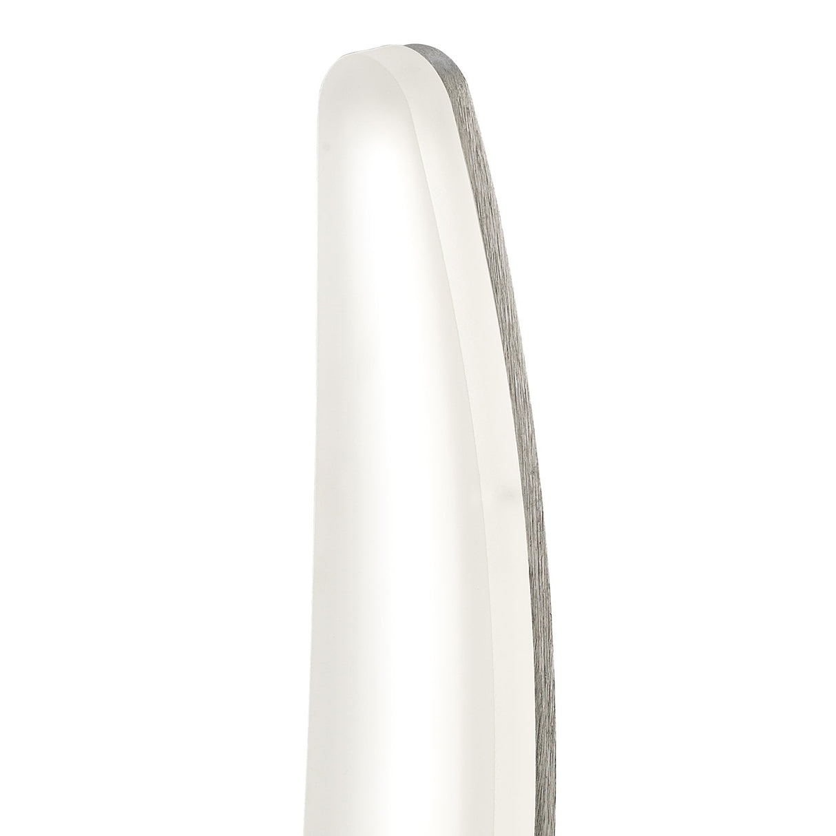 Hemisferic Modern Minimalist LED Table Lamp in Satin Aluminium and Frosted Acrylic - 3000K Warm White, 540lm