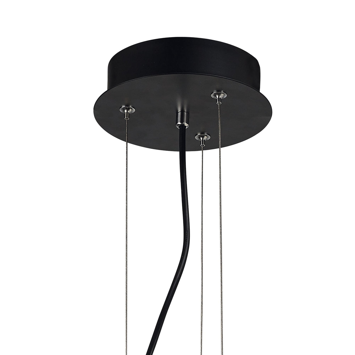Argenta Pendant Light - Small 18W LED, 3000K Warm White, Matt Black/Silver Design, 3-Year Warranty